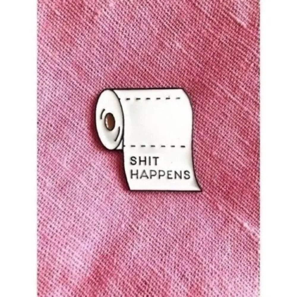 3/20 Sh*t Happen Enamel Pin